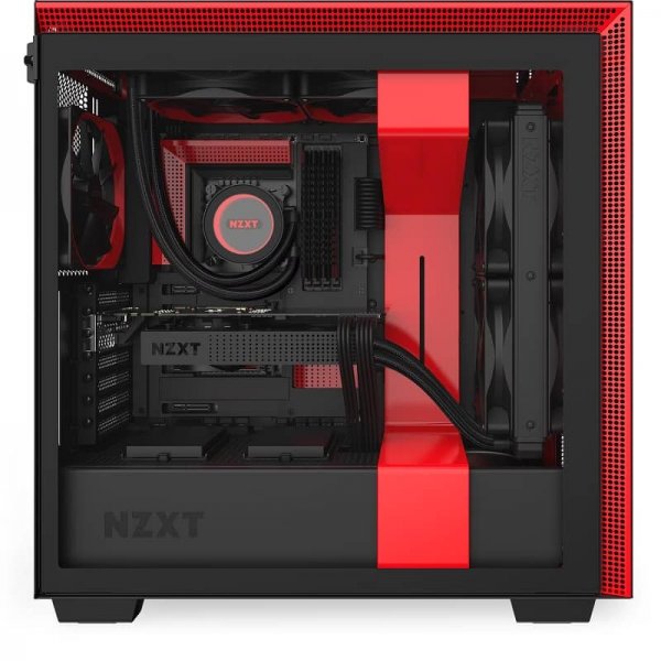 NZXT H710i ATX BLACK RED MidTower