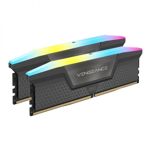 32GB (2x16GB) Vengeance RGB DDR5 Black AMD EXPO