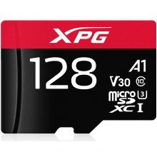 کارت حافظه ای دیتا مدل Memory XPG microSDXC UHS-I U3 Class 10 128 GB