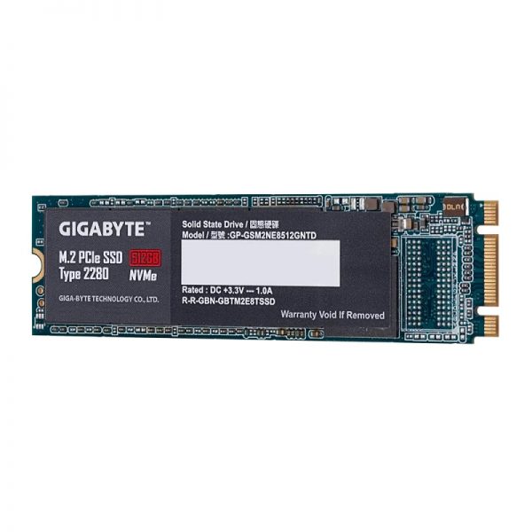 GIGABYTE M.2 PCIe SSD 512GB GP-GSM2NE8512G