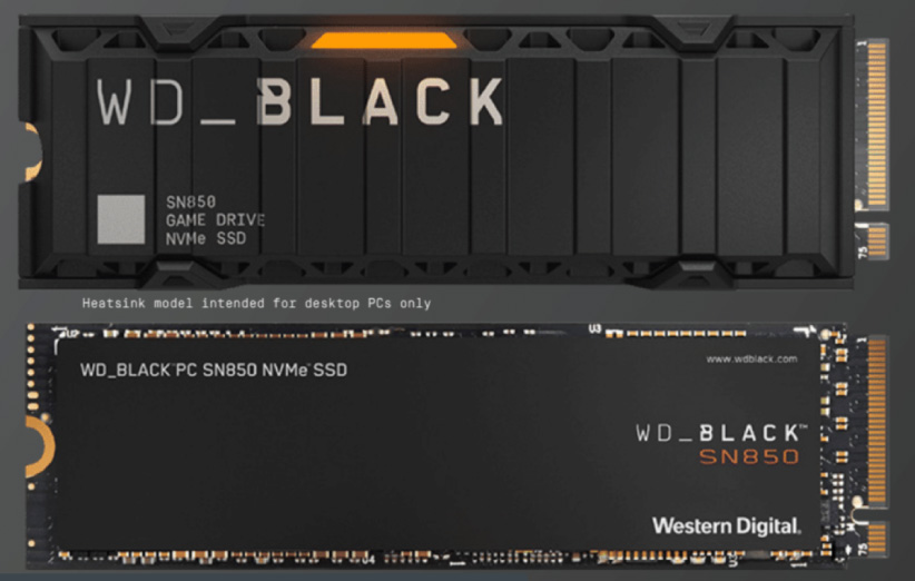 SSD وسترن دیجیتال مدل Black SN850