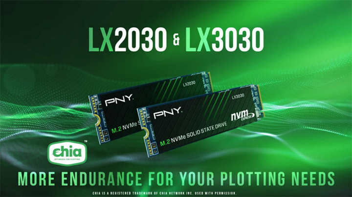 SSD پی ان وای مدل LX3030 مخصوص CHIA