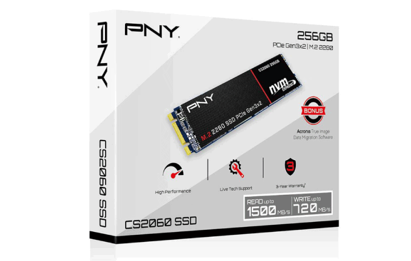 PNY SSD CS2060 NVMe Gen3x2